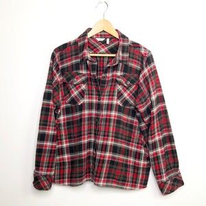 WOOLRICH plaid button down Shacket